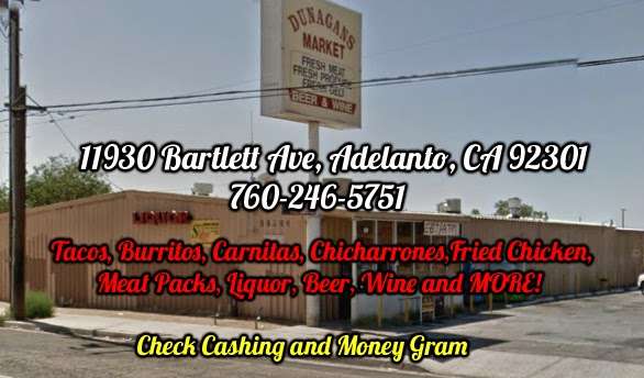 Dunagans Market | 11913 Bartlett Ave, Adelanto, CA 92301, USA | Phone: (760) 246-5751