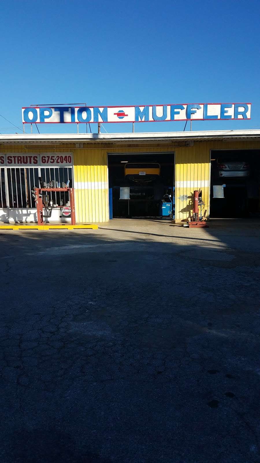 Option Muffler Shop | 7755 W US Hwy 90, San Antonio, TX 78227, USA | Phone: (210) 675-2040