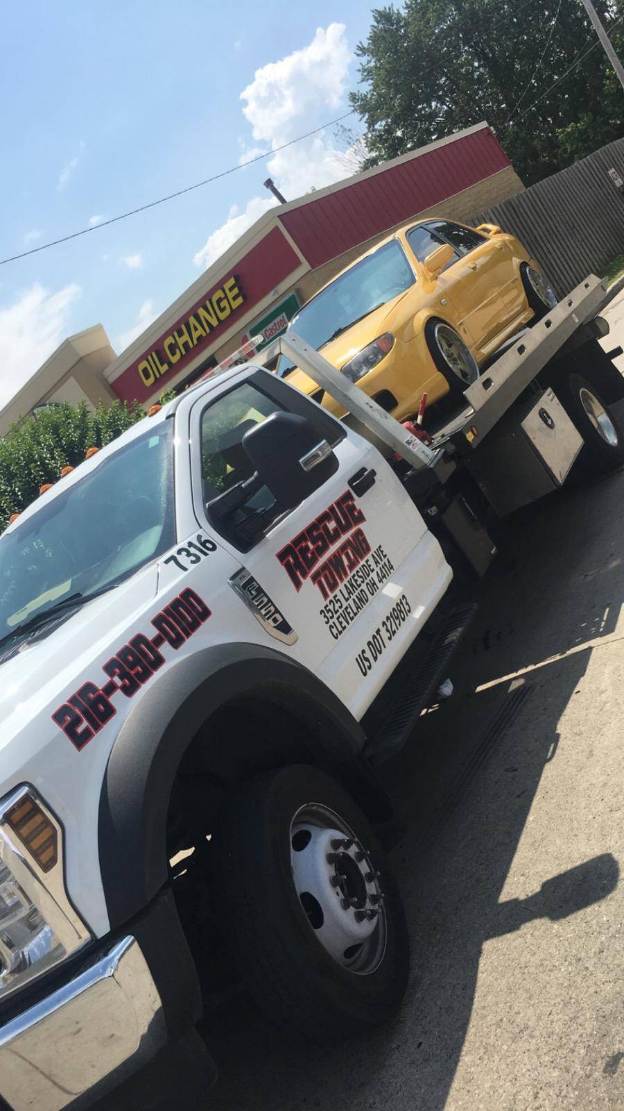 Rescue Towing Inc | 3525 Lakeside Ave E, Cleveland, OH 44114, USA | Phone: (216) 331-3810