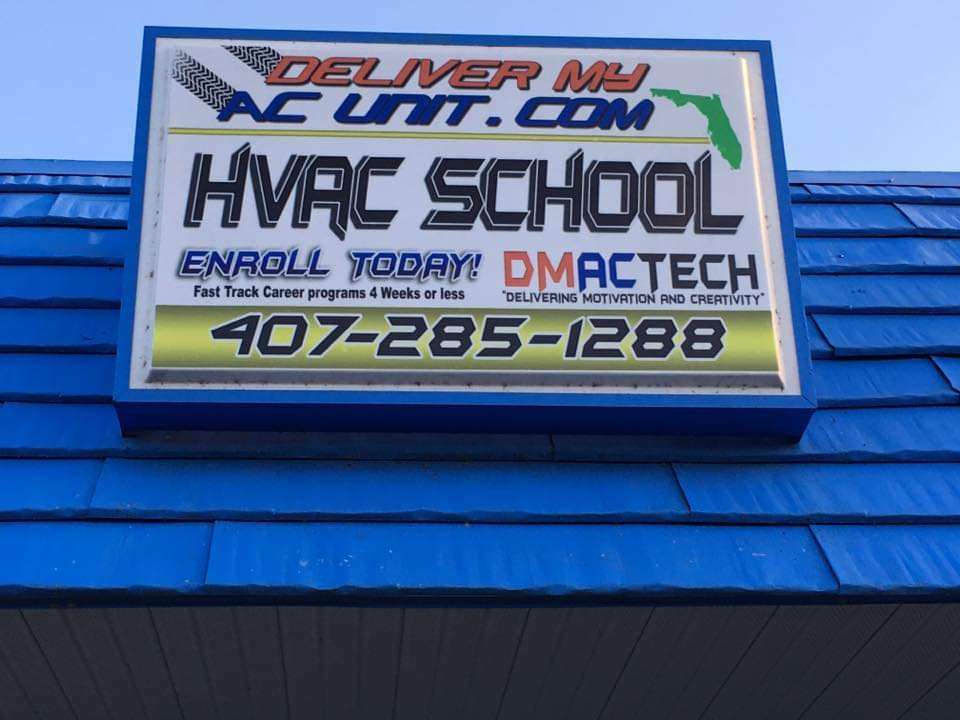 Deliver My AC Unit HVAC School | 5101, 15224 E Colonial Dr, Orlando, FL 32826 | Phone: (407) 285-1288