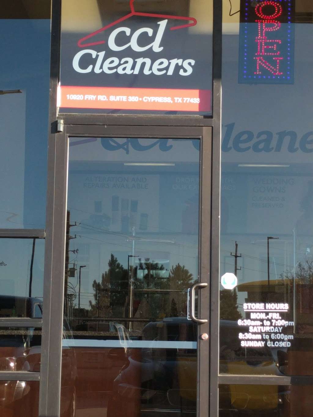 CCL Cleaners | 10920 Fry Rd, Cypress, TX 77433, USA | Phone: (281) 758-0268