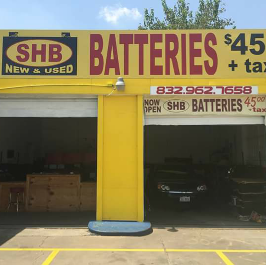 S H B BATTERIES | SOUTH, 1115 College Ave, South Houston, TX 77587, USA | Phone: (832) 962-7658