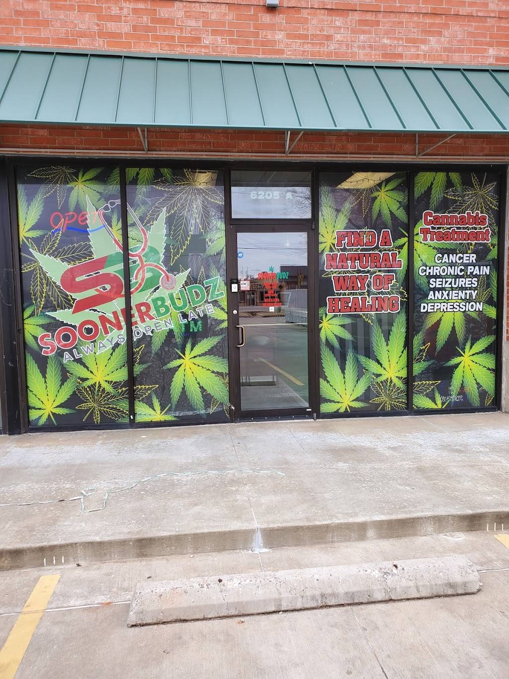 SoonerBudz dispensary | 6205 SE 15th St suite a, Midwest City, OK 73110, USA | Phone: (405) 455-6322