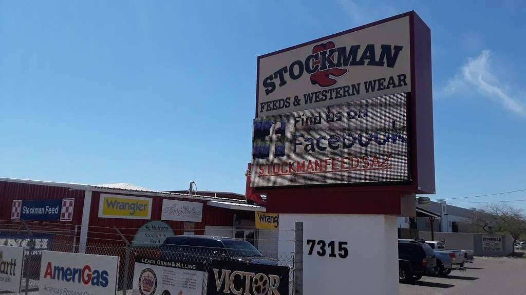 Stockman Feeds | 7315 W Buckeye Rd, Phoenix, AZ 85043, USA | Phone: (623) 936-5549