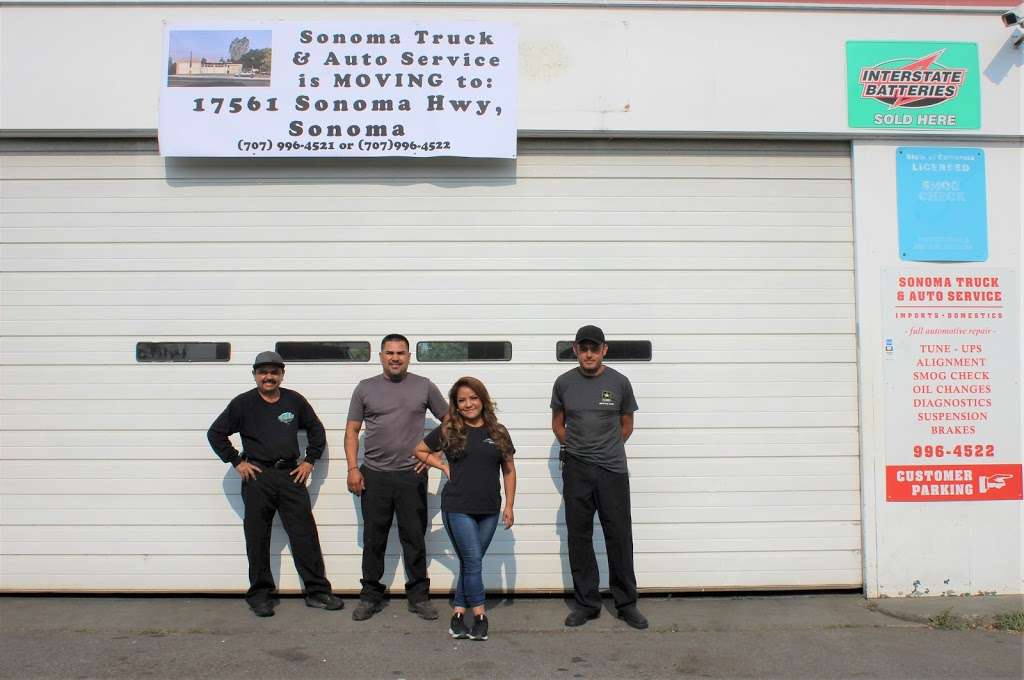 Sonoma Truck And Auto Service | 17561 Sonoma Hwy, Sonoma, CA 95476, USA | Phone: (707) 996-4521