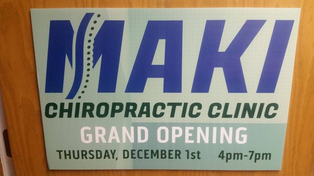 Maki Chiropractic Clinic | 607 County Road 10 NE # 104, Blaine, MN 55434, USA | Phone: (763) 432-3921