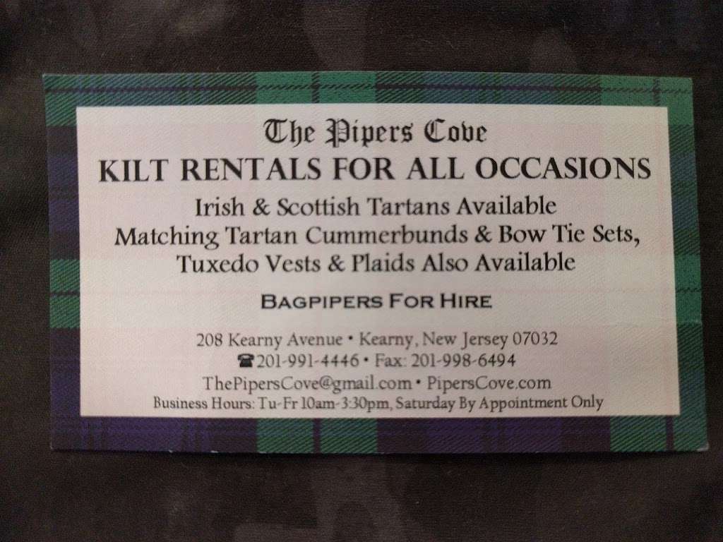The Pipers Cove Kilt Rentals | Kearny, NJ 07032, USA | Phone: (201) 991-4446