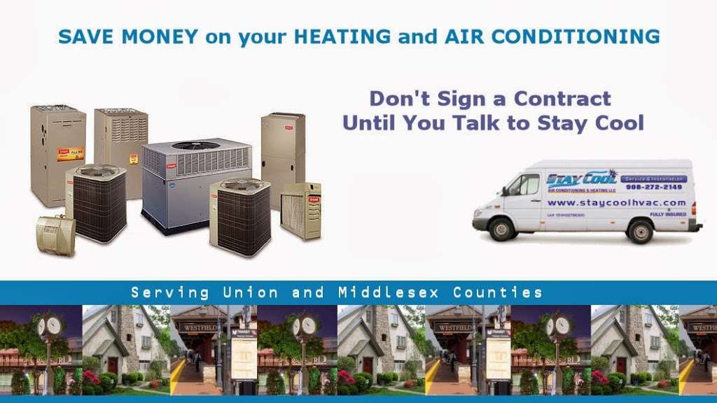 Stay Cool Heating and Air Conditioning | 34 Blake Ave, Cranford, NJ 07016, USA | Phone: (908) 272-2149