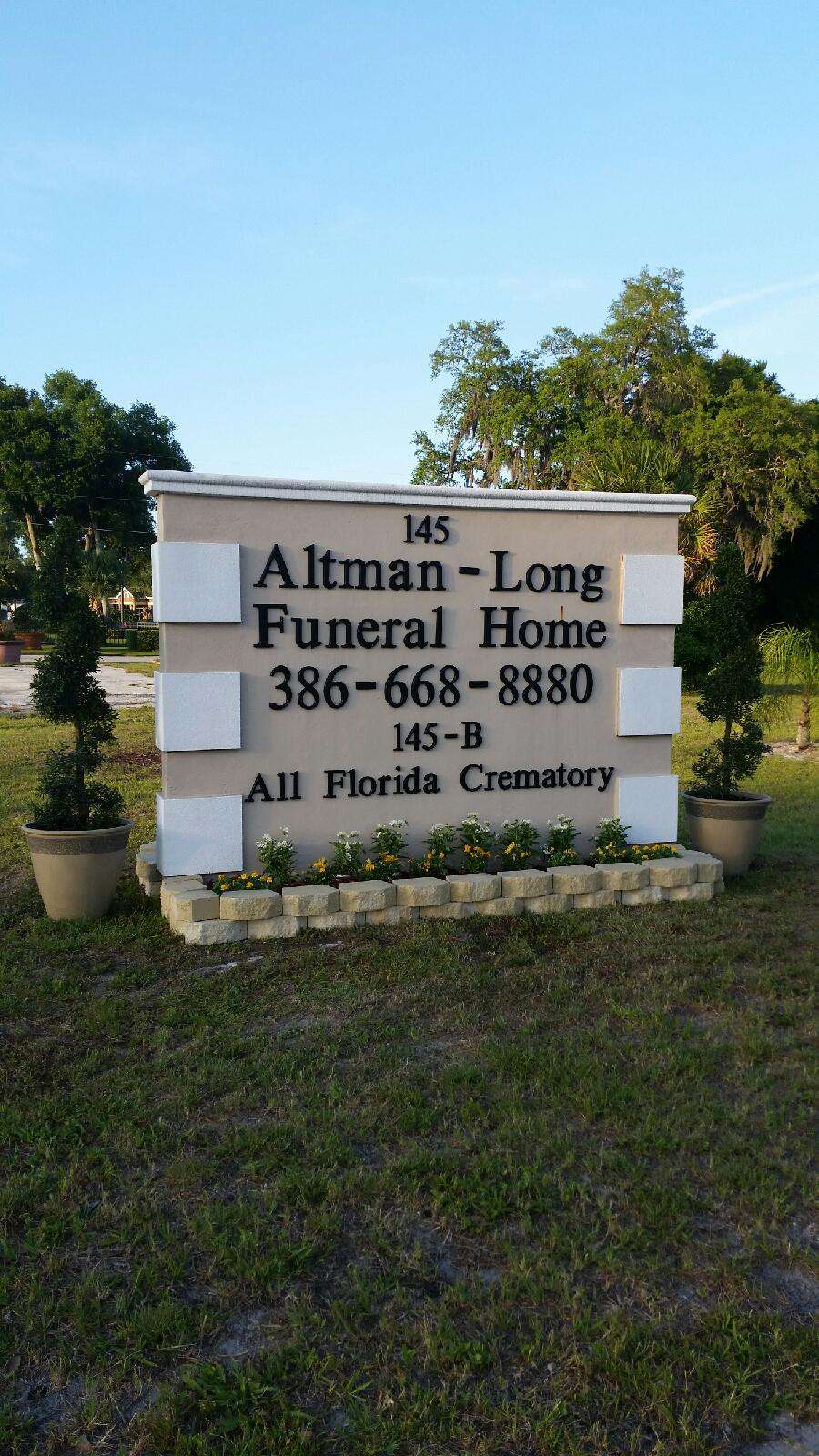 Altman-Long Funeral Home | 3263, 145 S Charles Richard Beall Blvd, DeBary, FL 32713, USA | Phone: (386) 668-8880