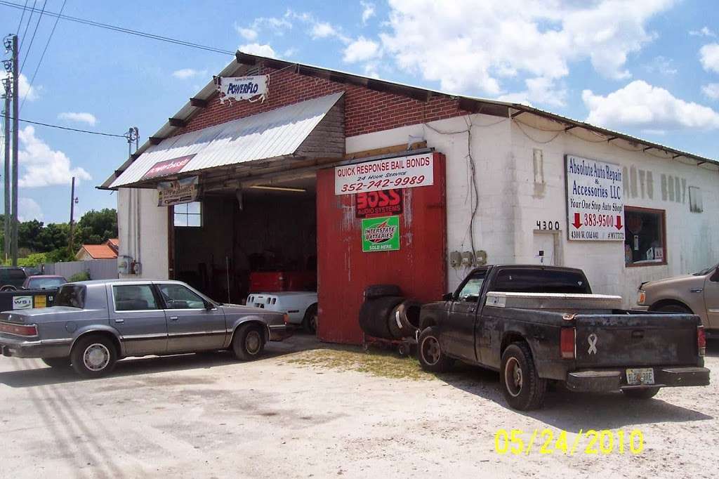 Absolute Auto Repair | 4300 W Old US Hwy 441, Mt Dora, FL 32757, USA | Phone: (352) 383-9500