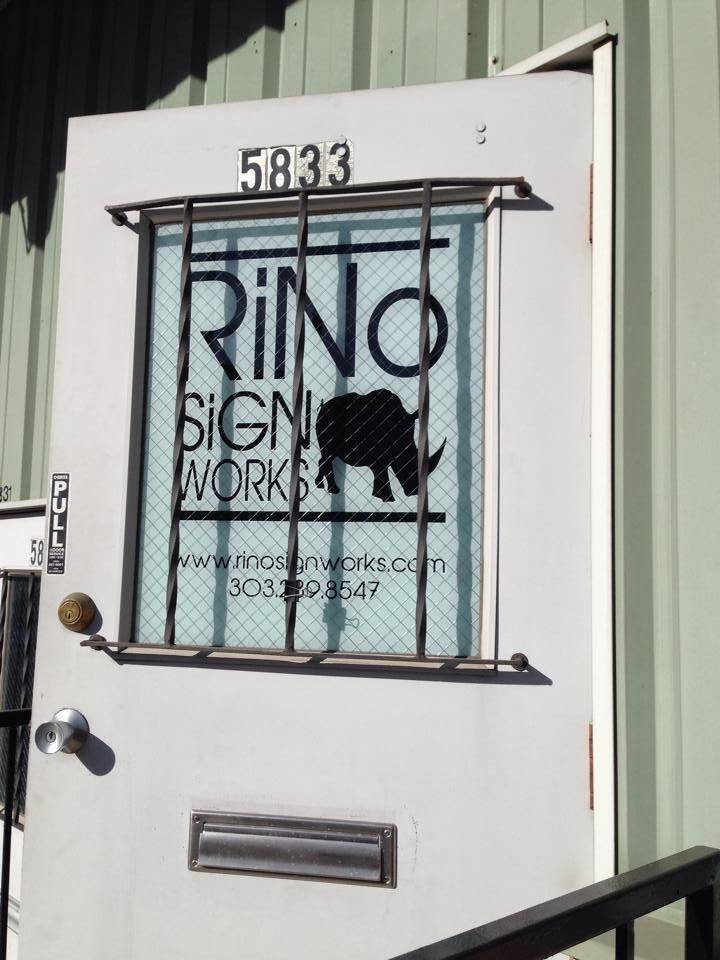 Rino Sign Works | 5835 W 6th Ave #4c, Lakewood, CO 80214, USA | Phone: (303) 289-8547