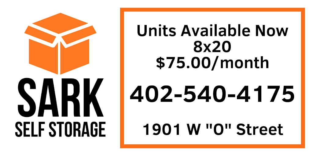 Sark Storage | 1901 W O St, Lincoln, NE 68528, USA | Phone: (402) 540-4175