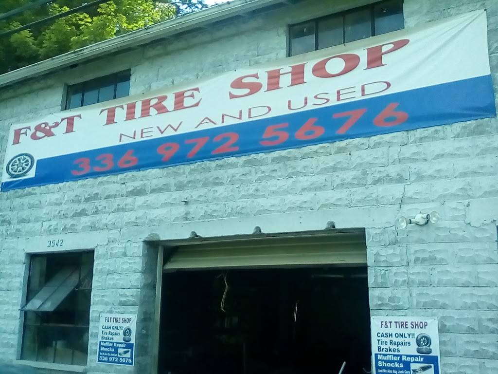 F & T Tire Shop | 3542 High Point Rd, Winston-Salem, NC 27107, USA | Phone: (336) 972-5676