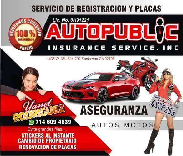 Autopublic Insurance Services, Inc. | 1435 W 1st St STE 202, Santa Ana, CA 92703, USA | Phone: (714) 613-1227