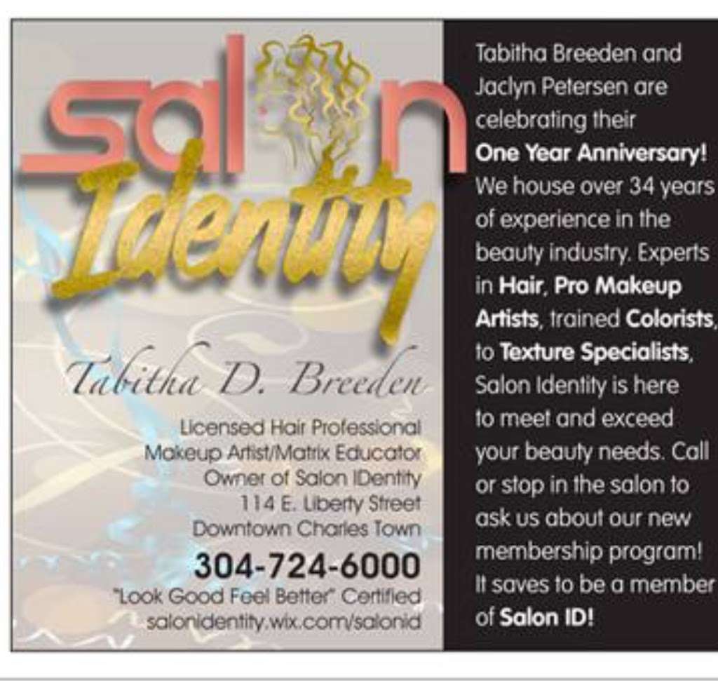 Salon Identity LLC | 801 N Mildred St, Ranson, WV 25438, USA | Phone: (304) 820-6108