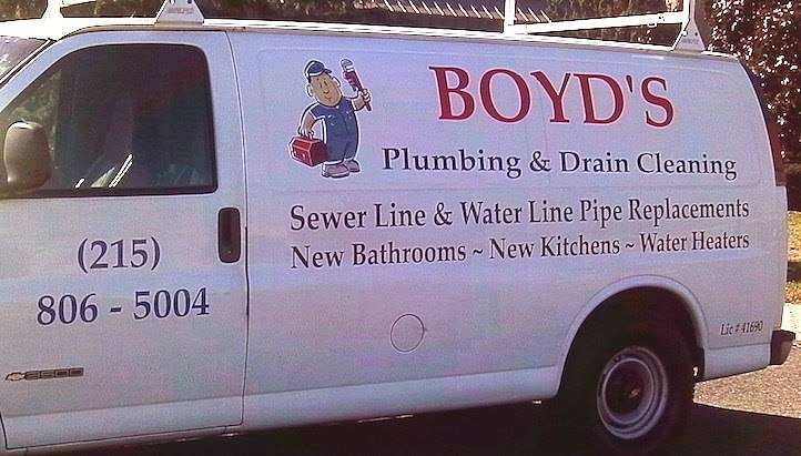 Boyds Plumbing and Drain Cleaning | 8500 Lindbergh Blvd #2109, Philadelphia, PA 19153, USA | Phone: (215) 806-5004