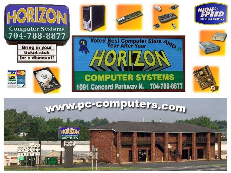 Horizon Computer Systems | 1091 Concord Pkwy N, Concord, NC 28027, USA | Phone: (704) 788-8877