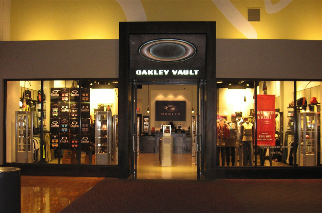 Oakley Vault | 8111 Concord Mills Boulevard Ste 266, Concord, NC 28027, USA | Phone: (704) 979-5602