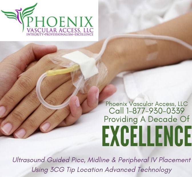 Phoenix Vascular Access LLC - Providing Mobile PICC Placement | 2914 E Hale St Suite B, Mesa, AZ 85213, USA | Phone: (480) 468-3219