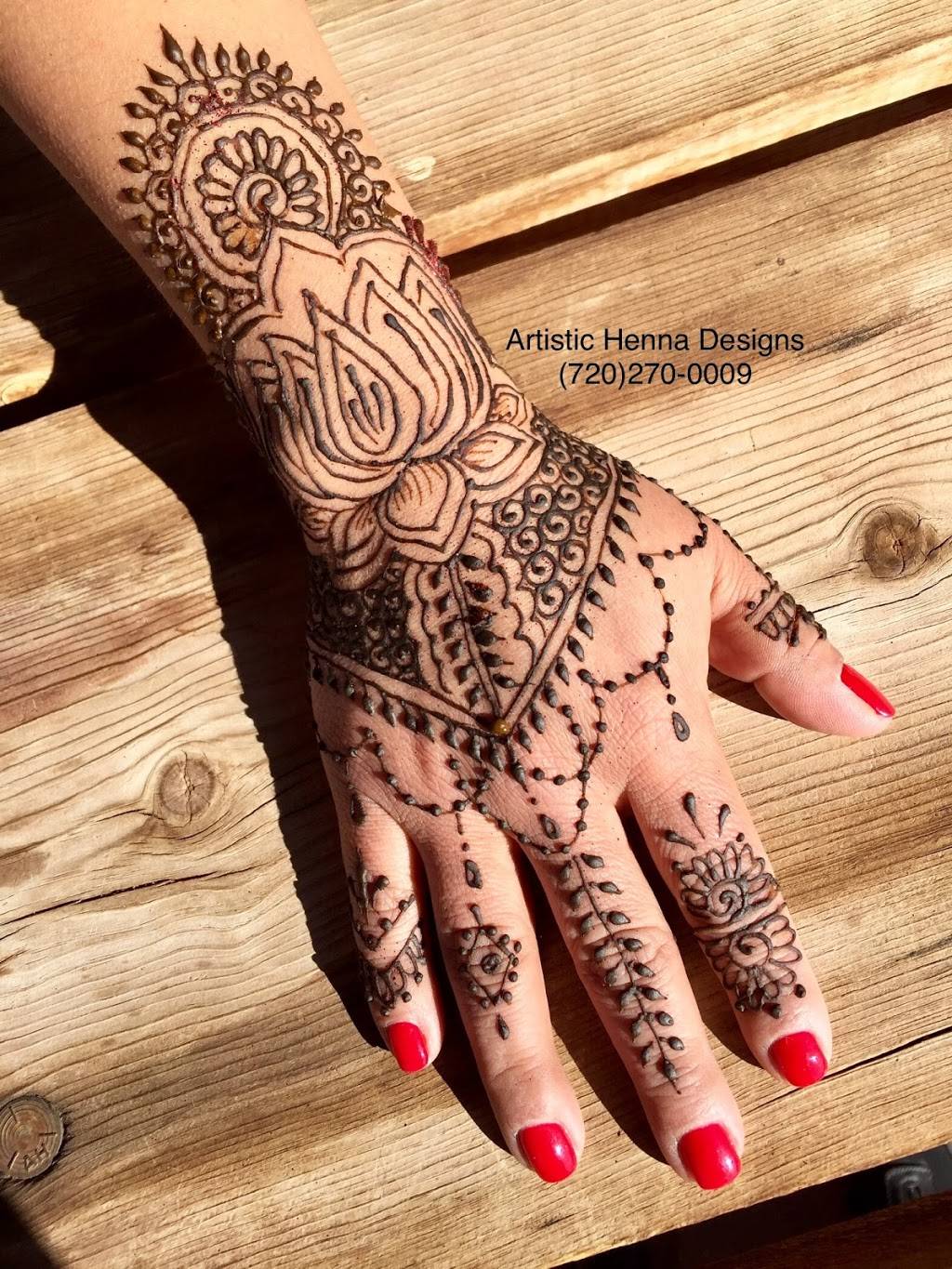 Artistic Henna Designs | 16765 High Grade Rd, Littleton, CO 80127, USA | Phone: (720) 270-0009