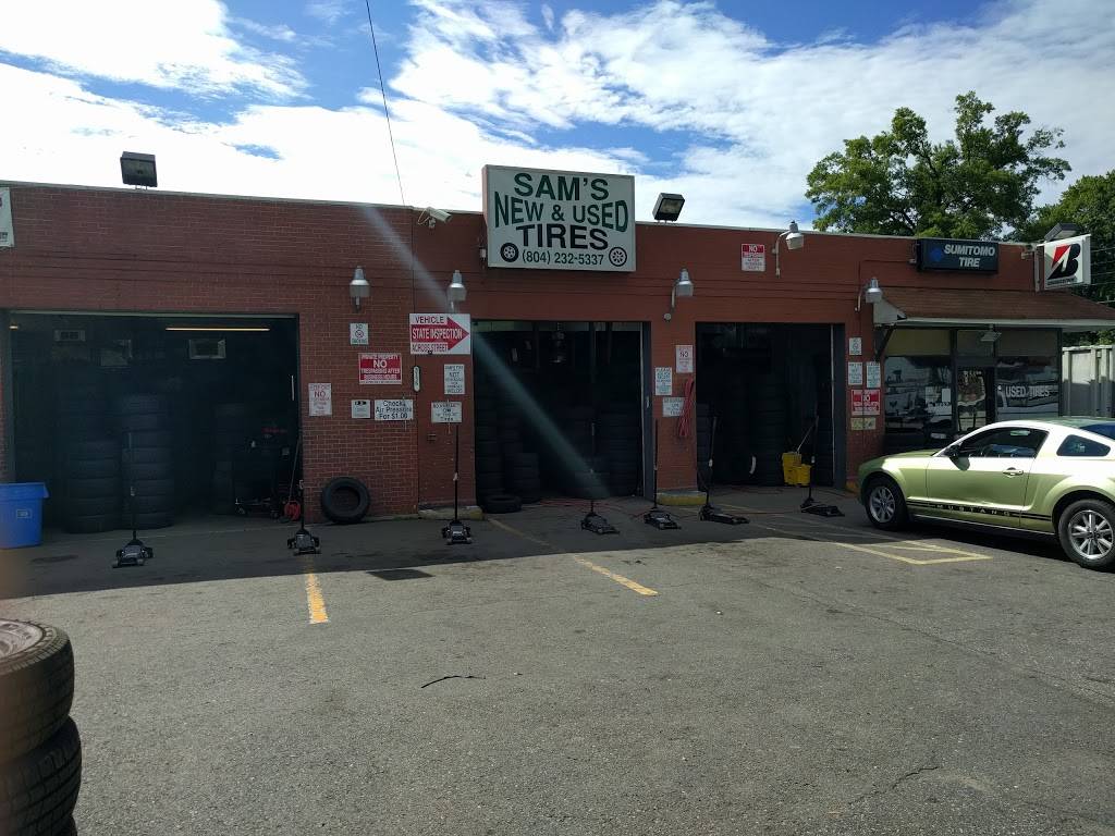 Sams New & Used Tires | 3158 Hull St, Richmond, VA 23224, USA | Phone: (804) 232-5337