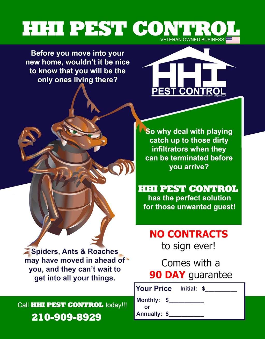 HHI Home Inspections & Pest Control | San Antonio, TX, USA | Phone: (210) 909-8929