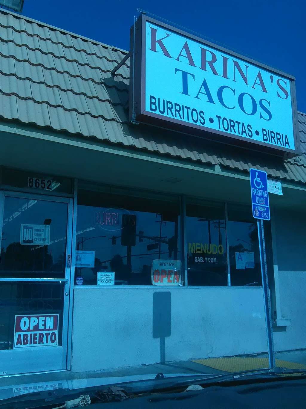 Karinas Mexican Food | 8652 Beverly Blvd, Pico Rivera, CA 90660, USA | Phone: (562) 695-2050