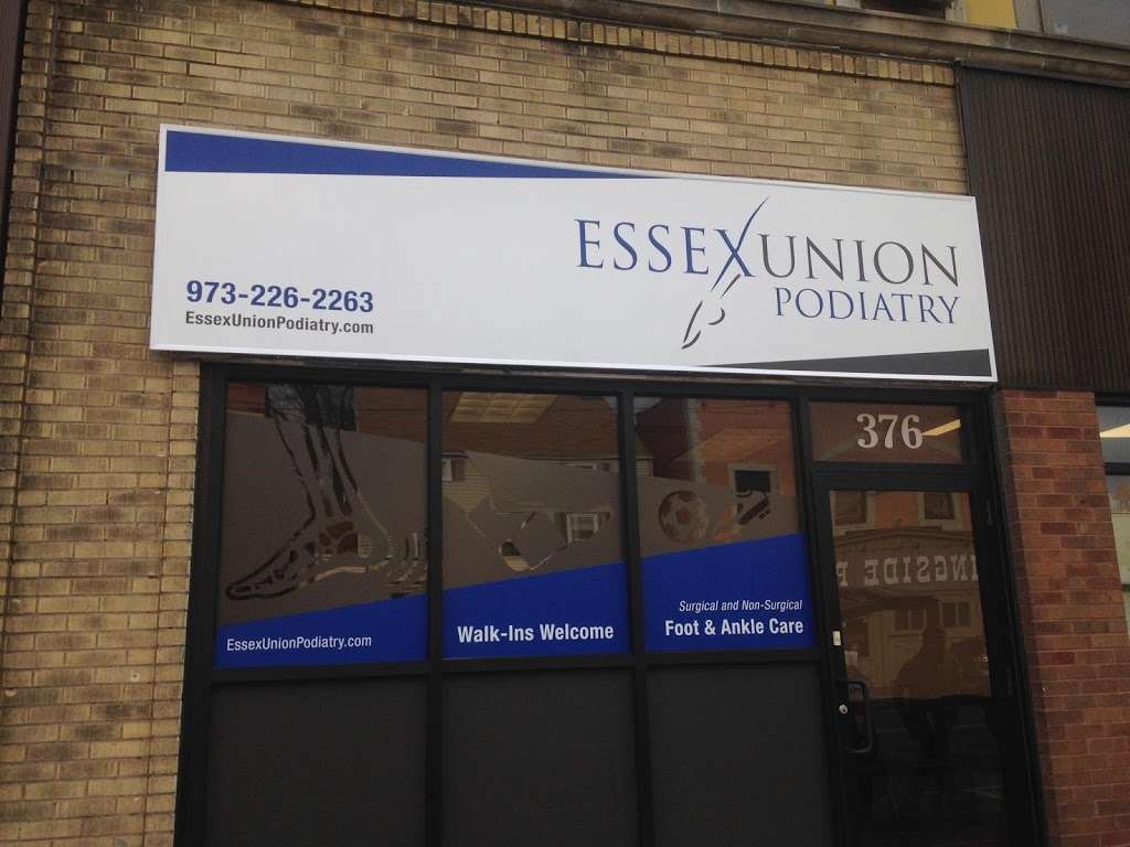 Essex Union Podiatry | 1600 St Georges Ave, Rahway, NJ 07065, USA | Phone: (732) 388-2375