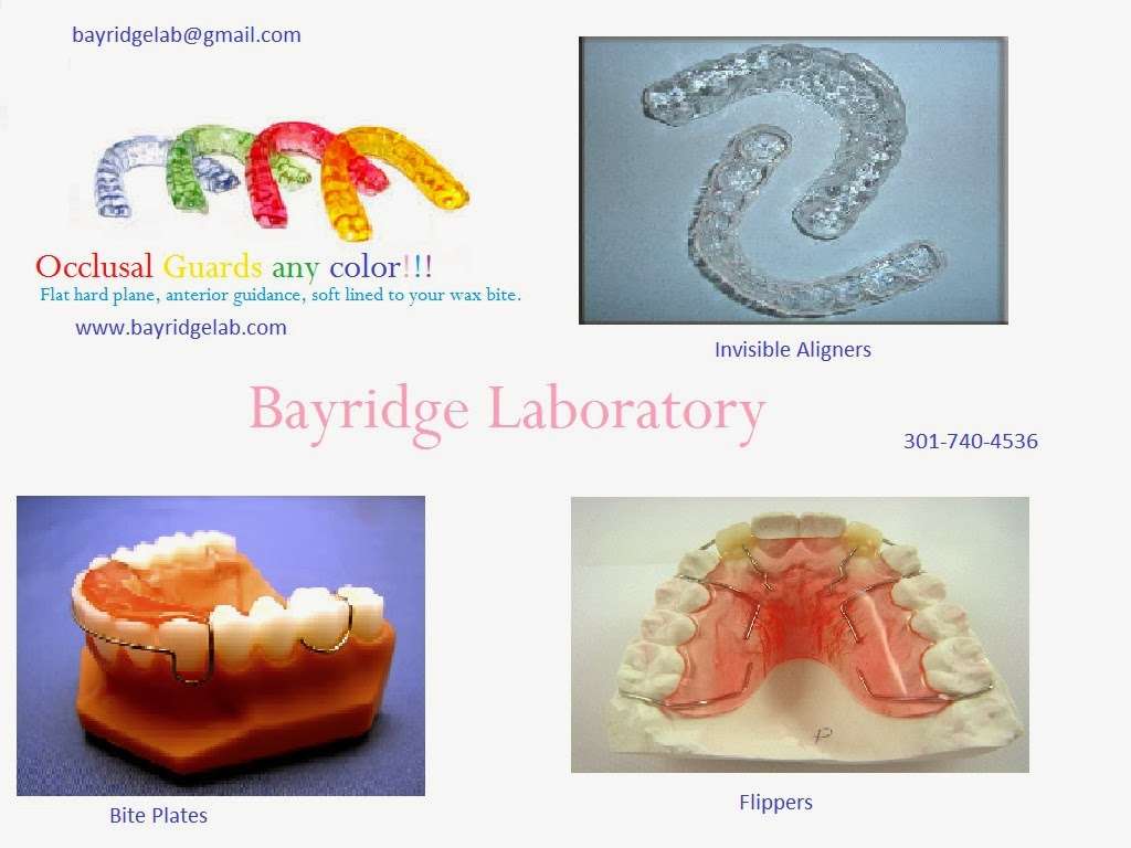 Bayridge Orthodontic & Night Guard Lab, Inc. | 4768, 7416 Lake Katrine Terrace, Gaithersburg, MD 20879, USA | Phone: (301) 740-4536