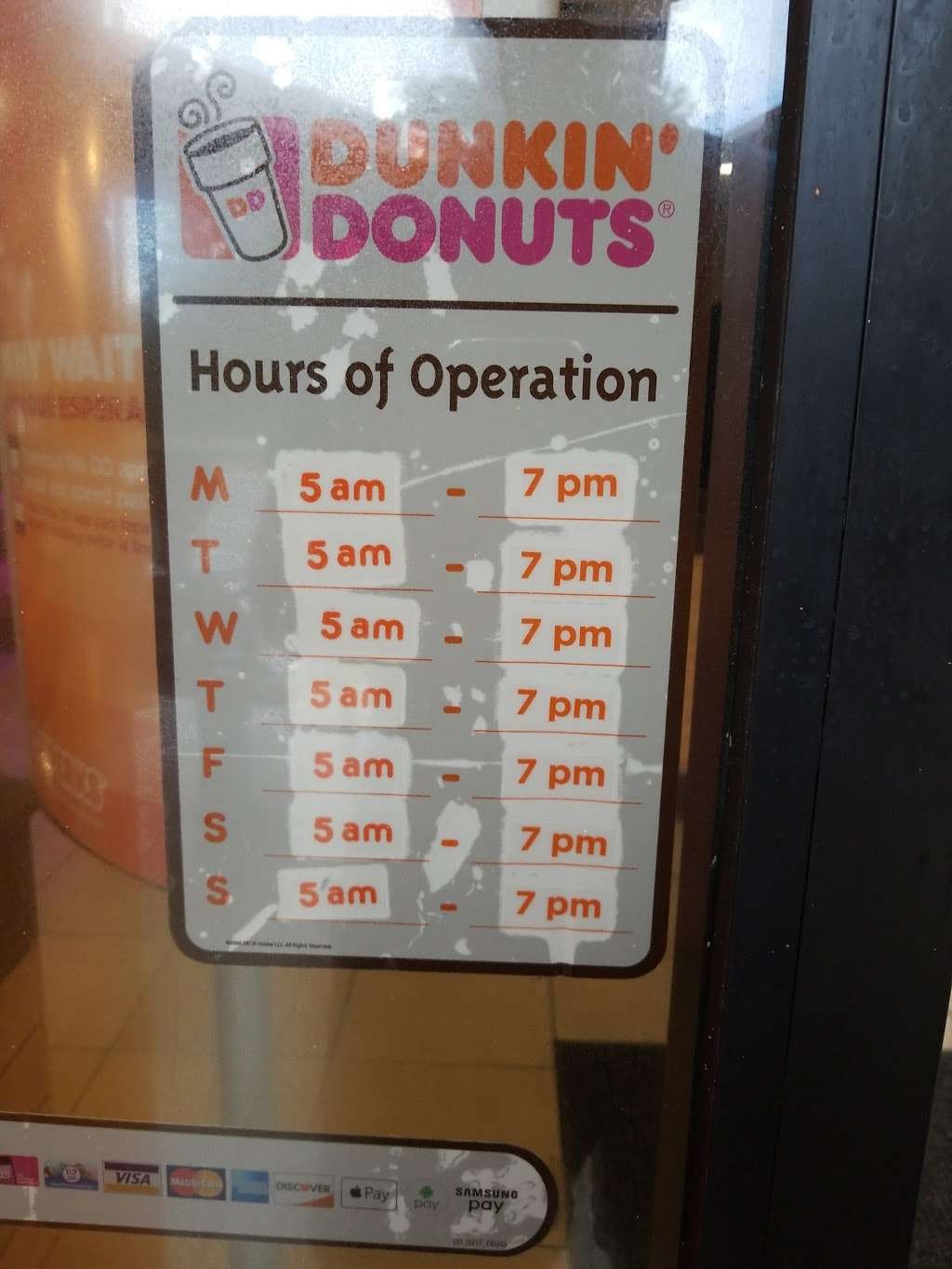 Dunkin | 2431 W Sunrise Blvd, Fort Lauderdale, FL 33311, USA | Phone: (954) 203-8227