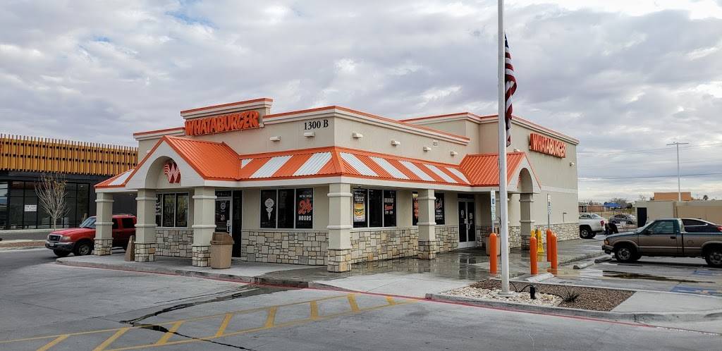 Whataburger | 1300 Airway Blvd STE B, El Paso, TX 79925, USA | Phone: (915) 772-2341