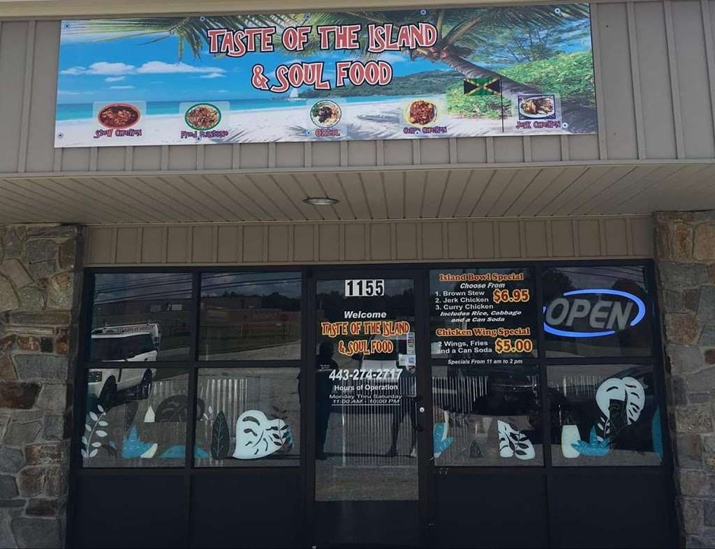 TASTE OF THE ISLAND & SOUL FOOD | 1155 Reece Rd, Severn, MD 21144 | Phone: (443) 274-2717