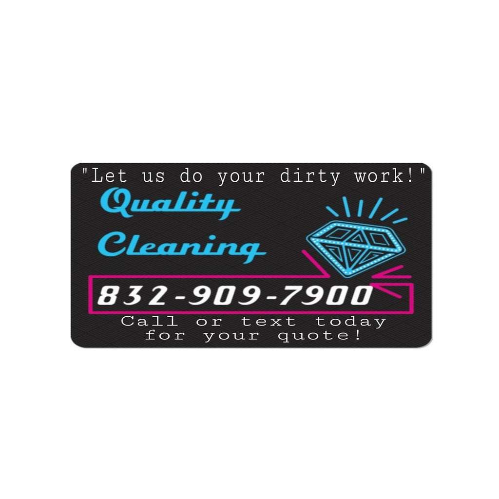 Quality Cleaning | 1945 1st St, Hempstead, TX 77445, USA | Phone: (832) 909-7900