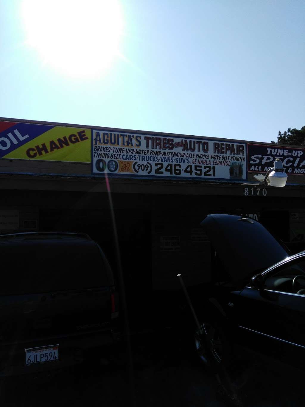 Aguitas tires and auto repair | 8170 Shirley Ave, San Bernardino, CA 92410, USA | Phone: (909) 246-4521