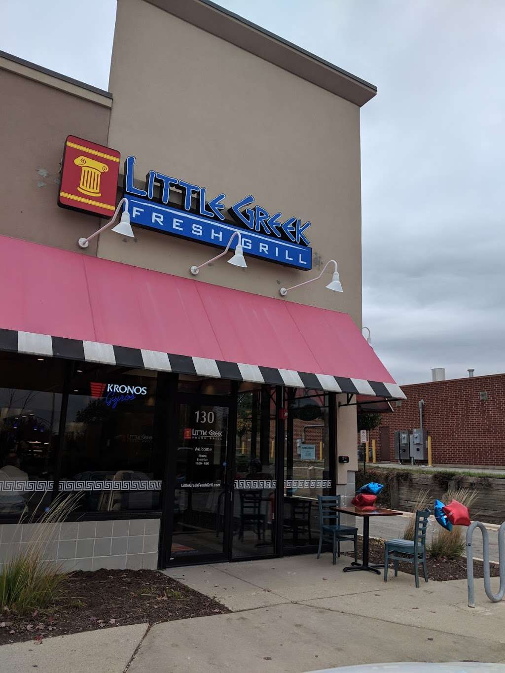 Little Greek Fresh Grill - Schaumburg | 130 E Golf Rd, Schaumburg, IL 60173, USA | Phone: (224) 653-9729