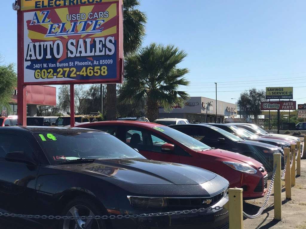 Arizona Elite Auto Sales | 3401 W Van Buren St, Phoenix, AZ 85009, USA | Phone: (602) 272-4658