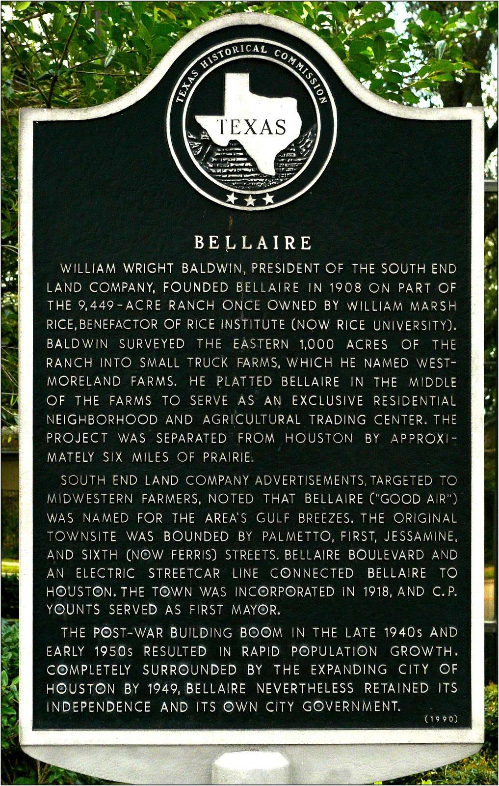 Bellaire City Hall | 7008 S Rice Ave, Bellaire, TX 77401 | Phone: (713) 662-8222