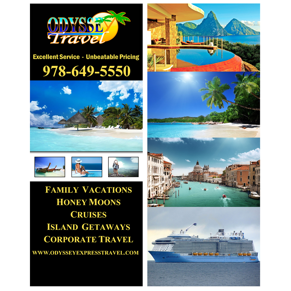 Odyssey Express Travel | 81-20 Snow Rd, Haverhill, MA 01832, USA | Phone: (978) 649-5550