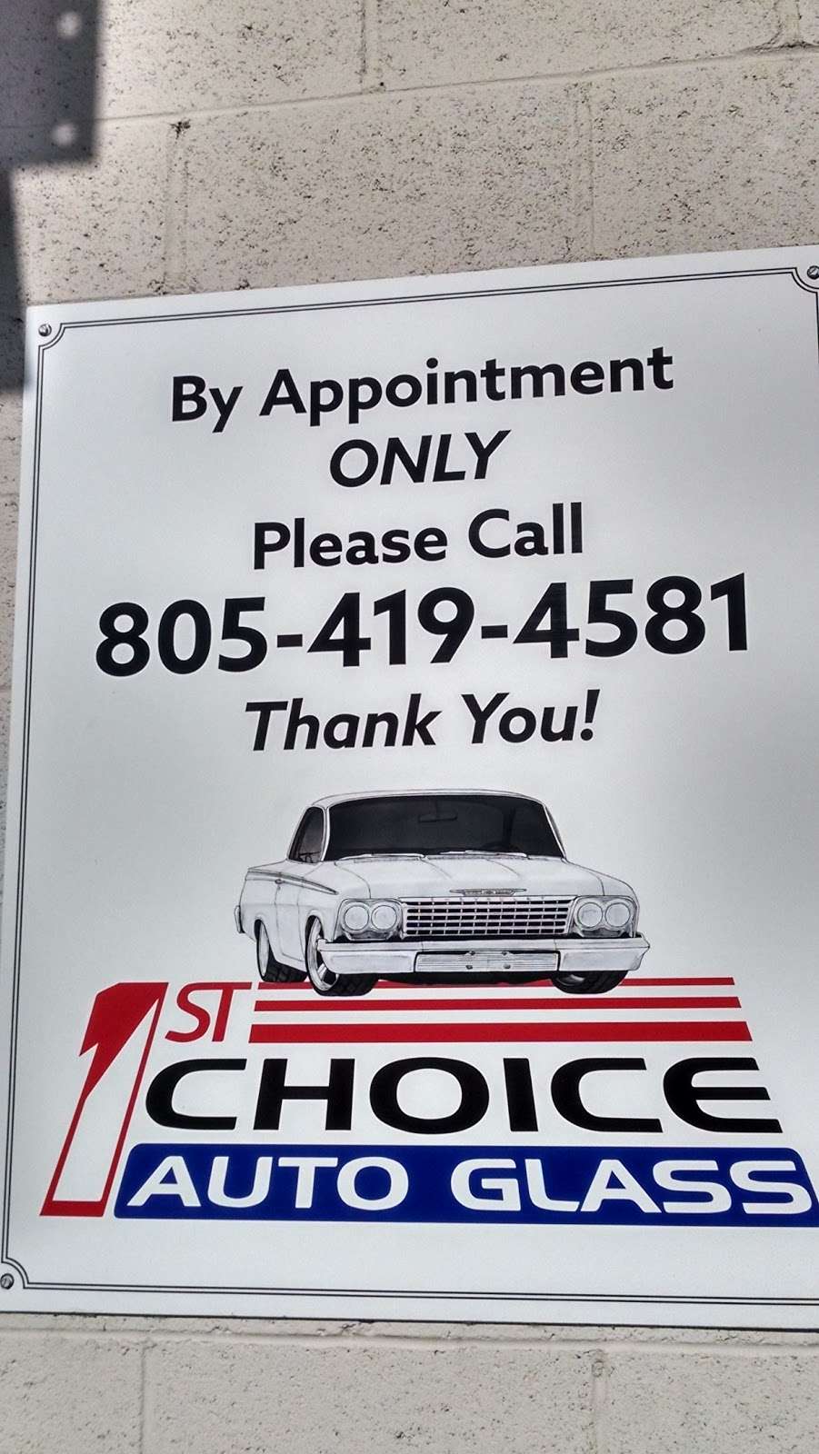 1st Choice Auto Glass 575 Dawson Dr Ste1 Camarillo Ca 93012 Usa