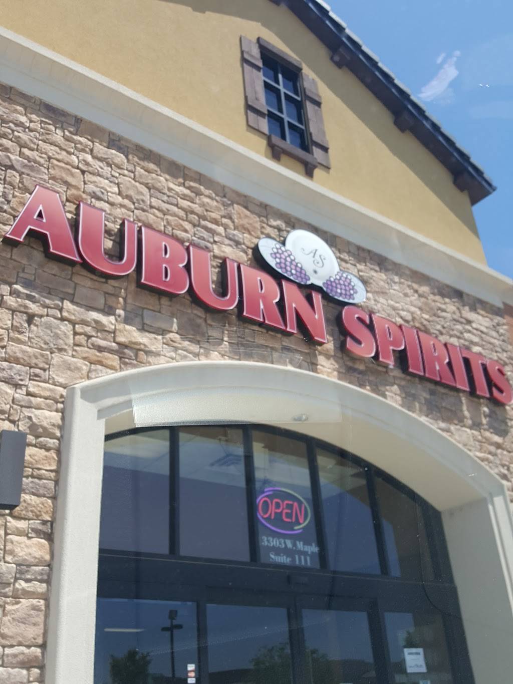 Auburn Spirits | 13303 W Maple St, Wichita, KS 67235, USA | Phone: (316) 440-1111