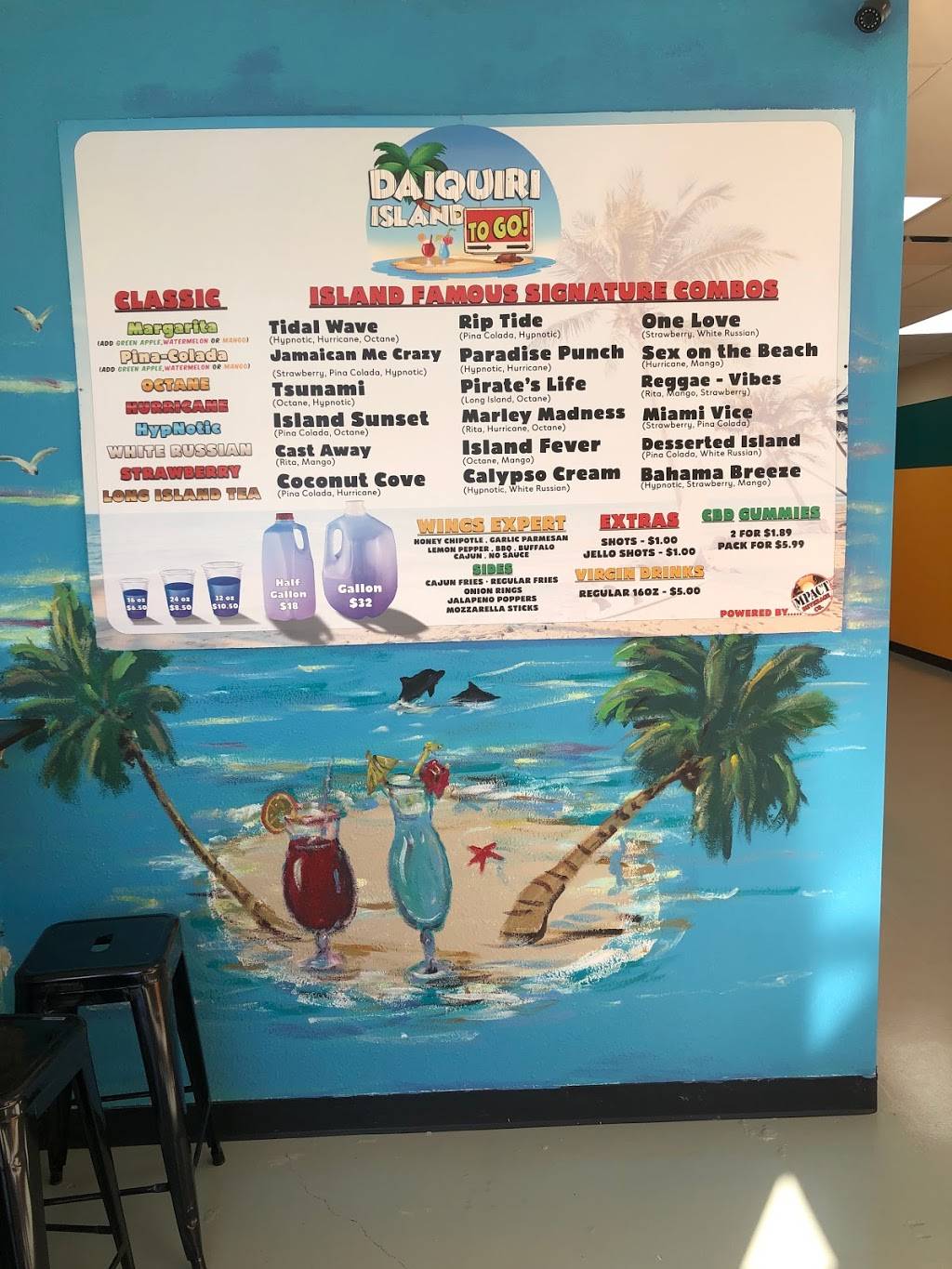 Daiquiri Island To Go #4 | 4590 W Tidwell Rd, Houston, TX 77091, USA | Phone: (346) 571-2194