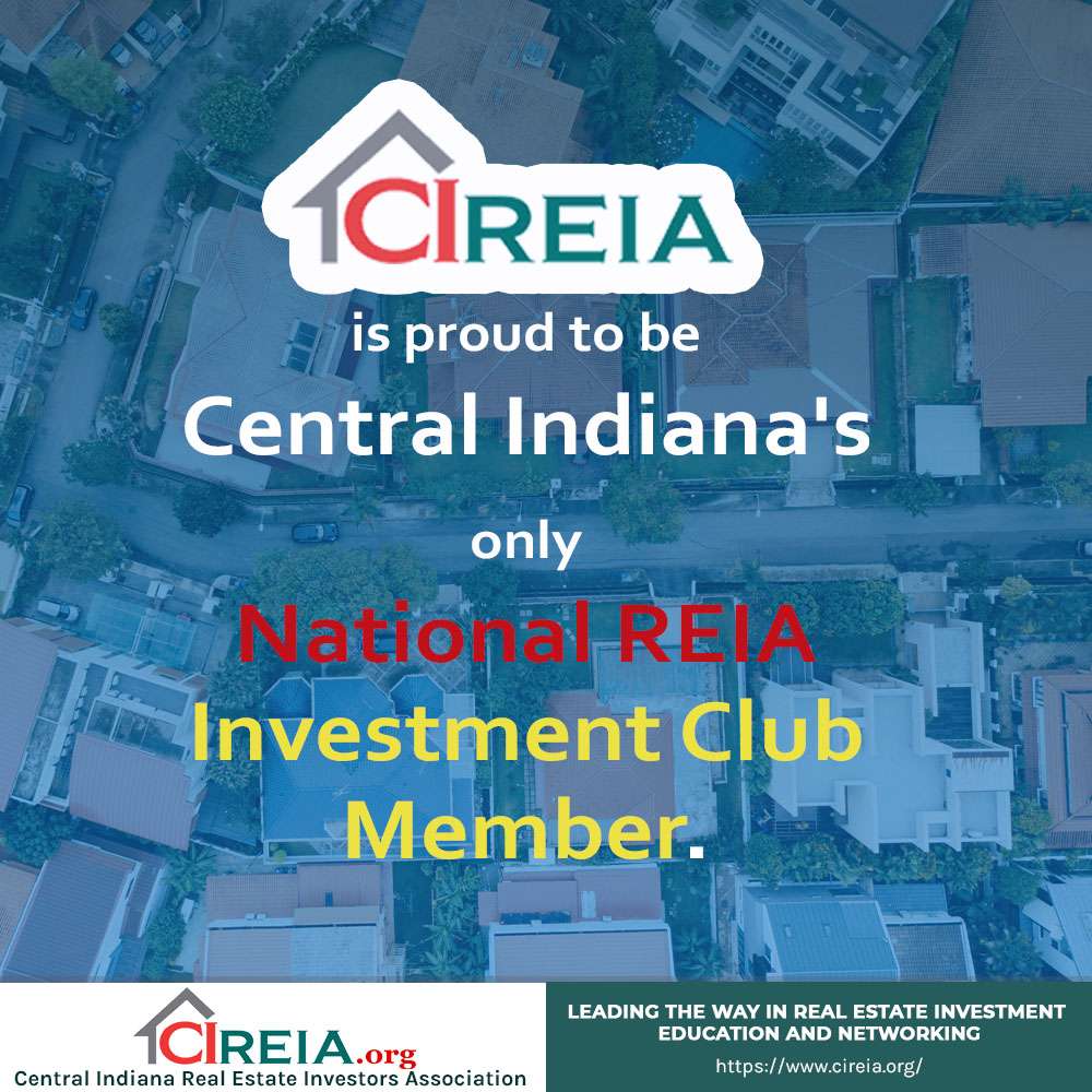 Central Indiana Real Estate Investors Association (CIREIA) | 2155 Kessler Blvd W Dr, Indianapolis, IN 46228 | Phone: (317) 670-8491