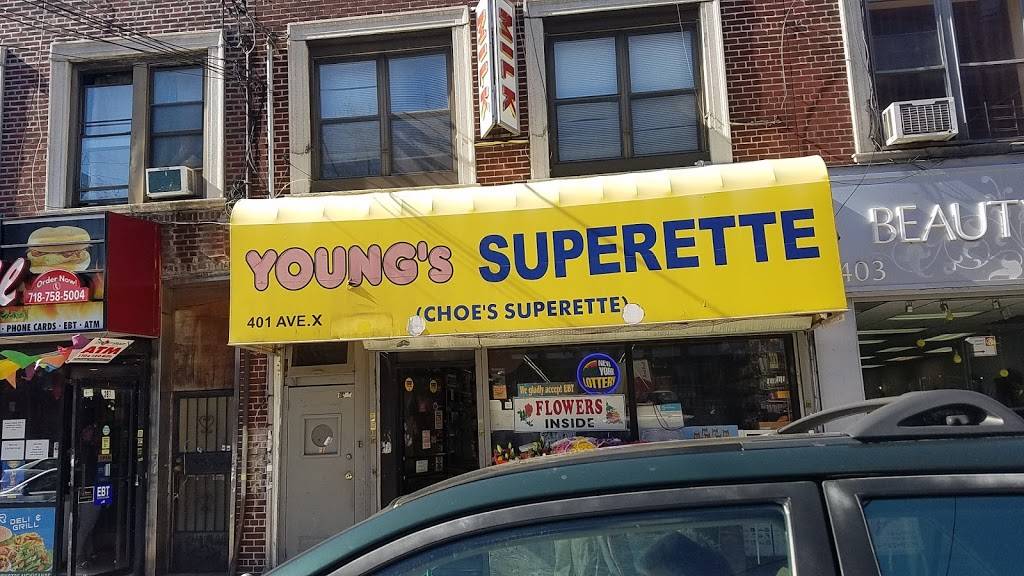 Youngs Superette | 401 Avenue X, Brooklyn, NY 11223, USA | Phone: (718) 998-9292