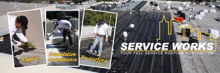 Service Works Commercial Roofing | 5423 N 59th St, Tampa, FL 33610, USA | Phone: (813) 626-7717
