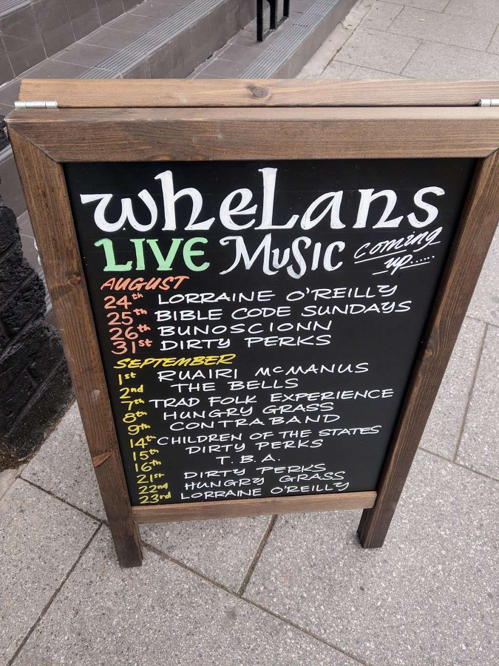 Whelans Croydon | 13-15 Selsdon Rd, South Croydon, Croydon CR2 6PW, UK | Phone: 020 3940 1772