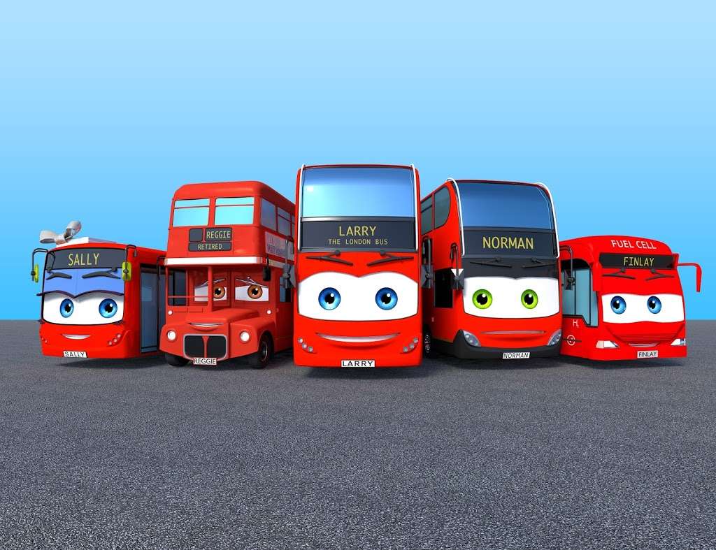 Larry the London Bus and Friends | Commercial Centre, Unit 50 Weald Hall Farm, North Weald Bassett, Epping CM16 6FJ, UK | Phone: 01992 574021