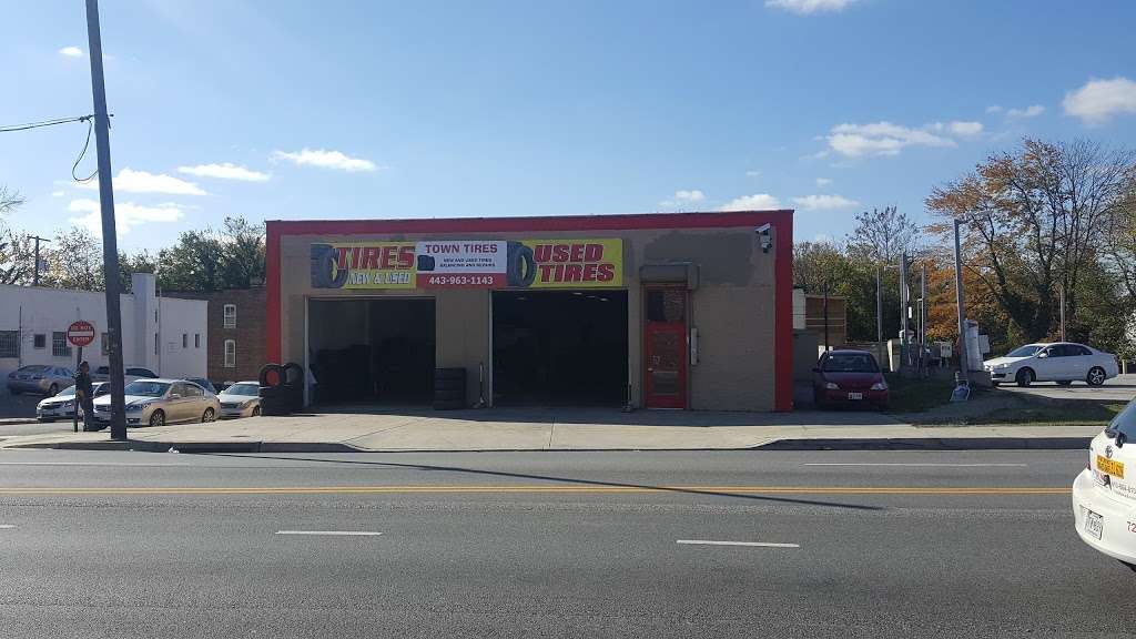 Town Tires New and Used Tires Baltimore | 5512 Reisterstown Rd, Baltimore, MD 21215, USA | Phone: (443) 963-1143