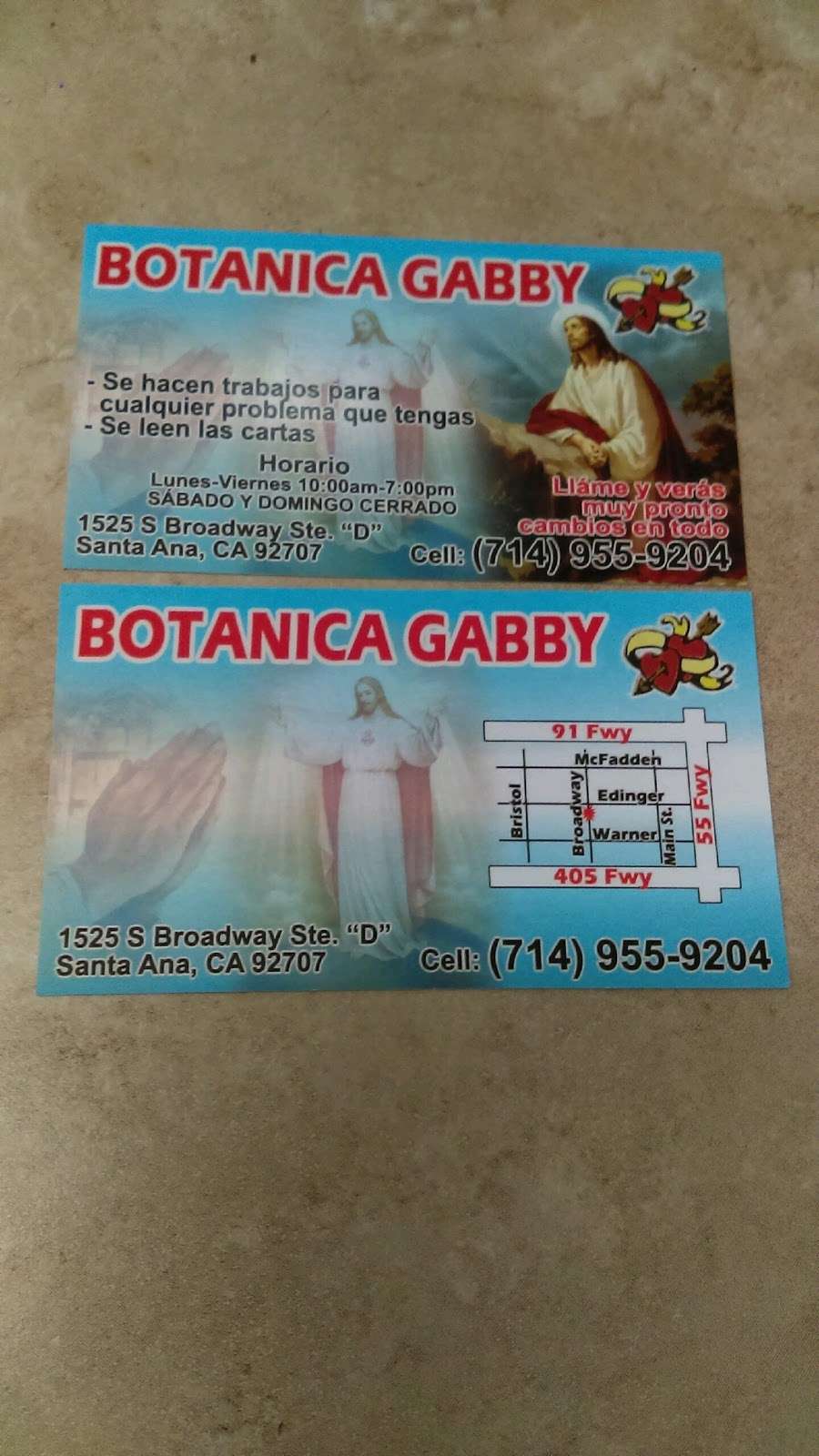 Botanica Gaby | 1525 S Broadway Suite D, Santa Ana, CA 92707 | Phone: (714) 955-9204