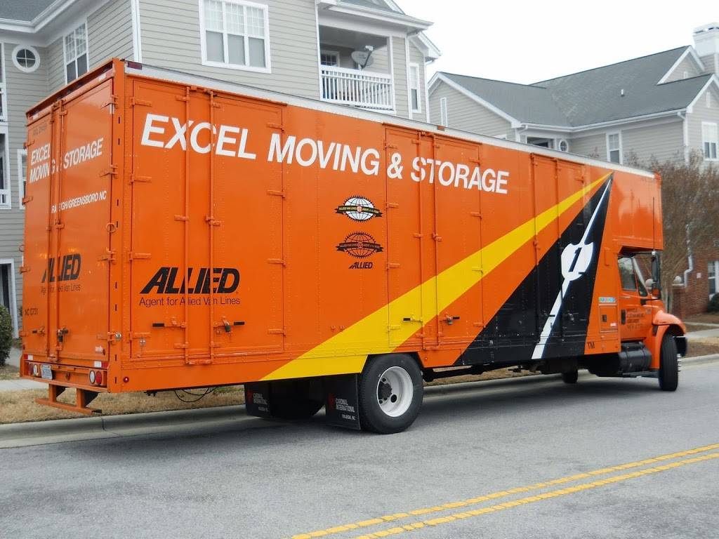 Excel Moving and Storage | 306 Concord St, Greensboro, NC 27406, USA | Phone: (336) 939-6450