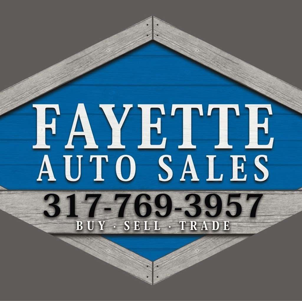 Fayette Auto Sales, LLC | 3810 750 S, Lebanon, IN 46052, USA | Phone: (317) 769-3957